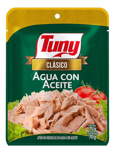 3 Pza Atún Tuny Clásico En Agua Con Aceite 75 G