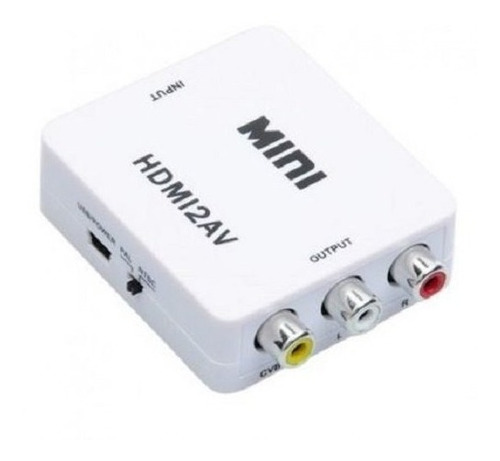 Convertidor Conversor Adaptador Hdmi + Sonido A Rca, Stock !