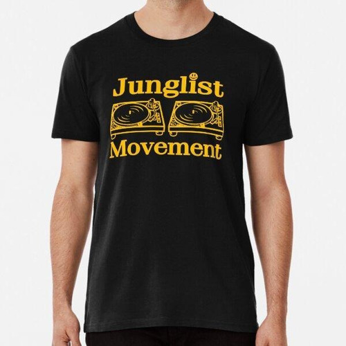 Remera Movimiento Junglist (jungle Is Massive) Algodon Premi