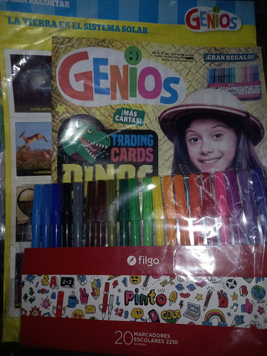 Genios Revista 1352+ 20 Marcadores Filgo+ Trading Cards