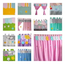 Comprar Cortinas Infantiles Faldón Y Sujetadores. Cortinas De Sueño