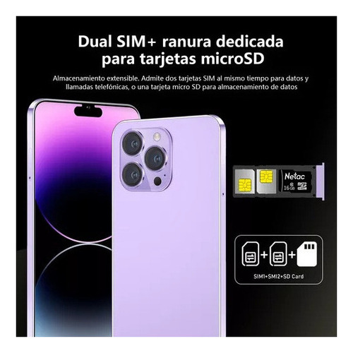 Android Mobile I15 Pro Max 6.3 Ram Barata De 1 Gb Y Rom De 16 Gb