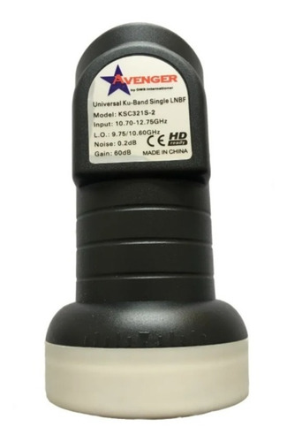 Imagen 3 de 4 de Lnb Banda Ku Hd 1 Salida Avenger Marca Dms International