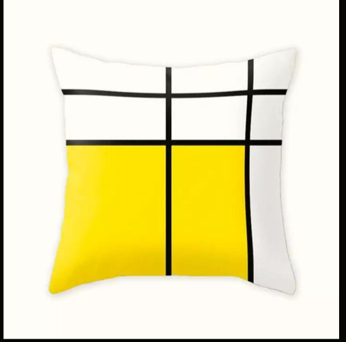 Fundas Decorativas Cojin Amarillo Limon 45 X 45