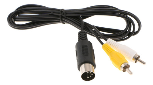 Cable De Audio Y Video Rca Para Modelos De Generación Sega