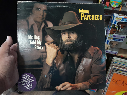 Lp Johnny Paycheck Mr.hag Told My Stor Imp Acetato,long Play (Usado)