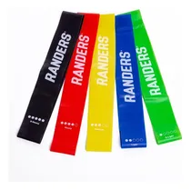 Comprar Set De 5 Bandas Elásticas De Resistencia Fitness - Randers Color Negro