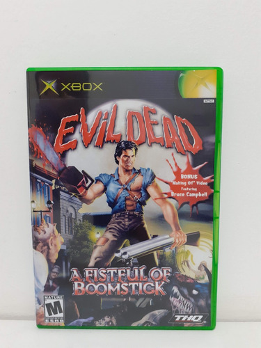 Evil Dead: A Fistful Of Boomstick - Xbox Clássico - Obs: R1