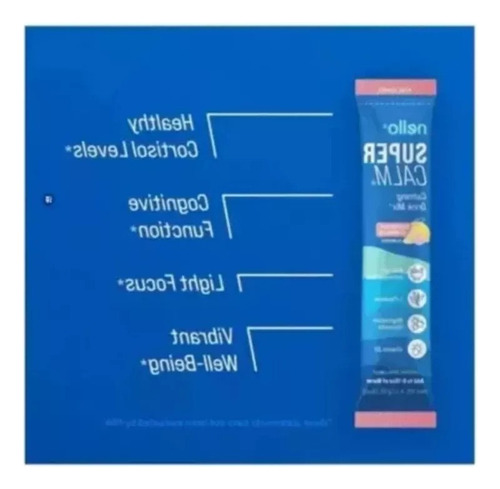 Nello Super Bebida En Polvo Frambuesa Limon: Relajese *1