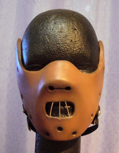 Máscara Látex Bozal Hannibal Lecter  Disfraz Halloween