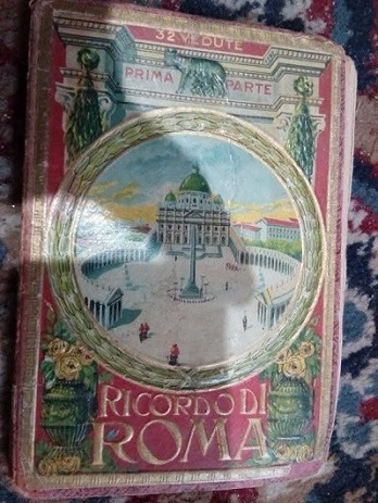 Libro Antiguo Coleccionable Ricordo Di Roma Prima Parte