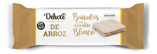Galletas Arroz Deluxe Bañada Choco Blanco X6 Deluxe Bla Bla