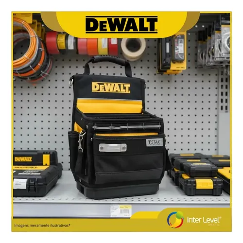 Organizador Eletricista 25 Bolsos Tstak Dwst17624 Dewalt