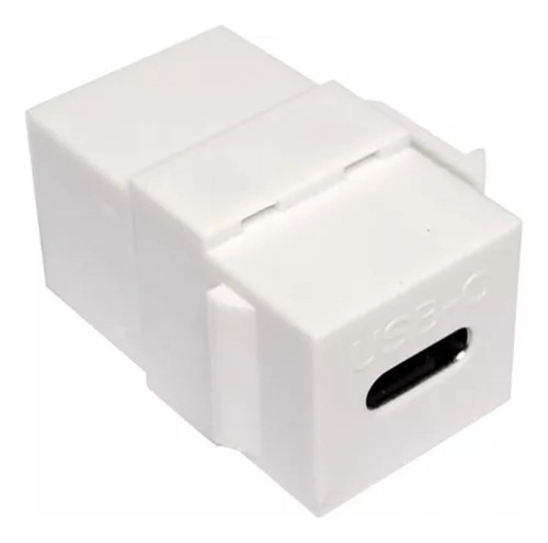 Conector De Emenda Keystone, Usb-c, Tipo-c Femea Para Painel