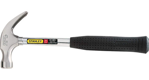 Martelo Metal Tipo Unha 27mm Cb Emborrachado Stanley 51-081