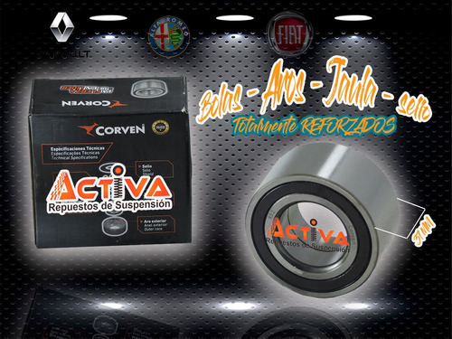 Imagen 4 de 5 de Ruleman De Rueda Delantero Fiat 500 Cincuecento Abs