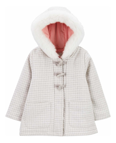 Carters Parka Campera Forrada Con Capucha 5t