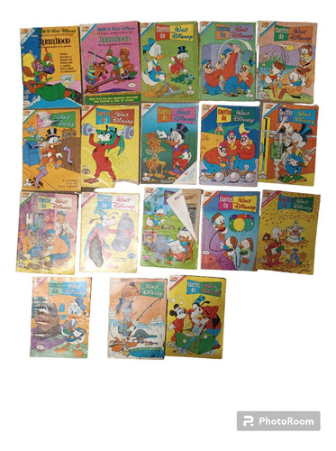 Lote 18 Cómics Cuentos Walt Disney Años 80.s