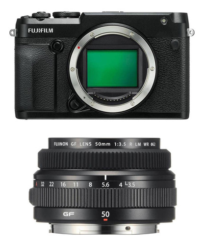 Fujifilm Gfx Camara Espejo Formato Medio Gf In Wr Lente