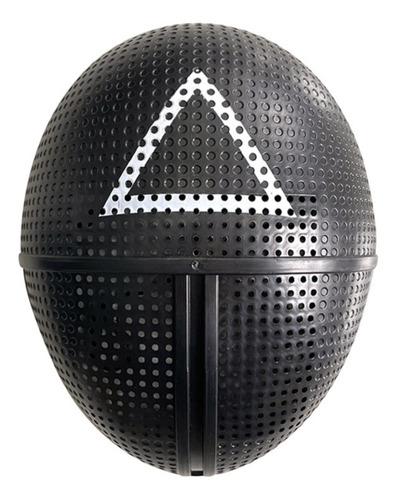 Máscara Juego Calamar Triangulo Negro Triángulo