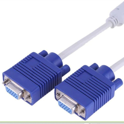 Imagen 2 de 4 de Cable Splitter Multiplicador Y Vga 1 Entrada 2 Salidas