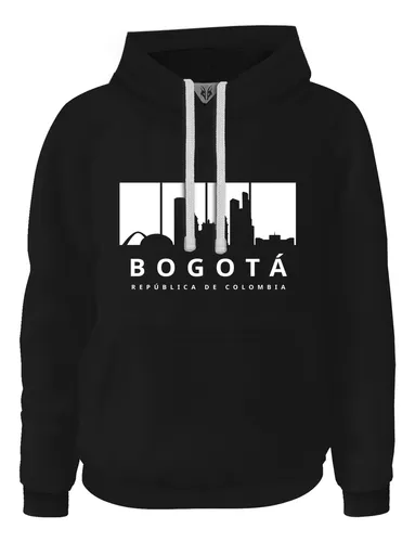 Hoodie Buso Buzo Ciudad Colombiana Colombia Bogotá Silueta