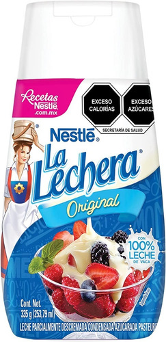 La Lechera Leche Condensada Sirve Fácil, Sabor Original, 335