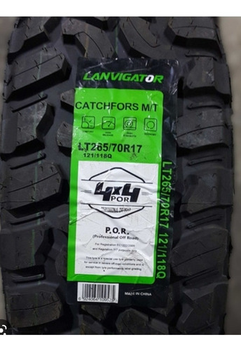 Cauchos 265 70 R17 Lanvigator Mt