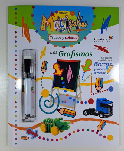 Magigrafias Los Grafismos - Libro Infantil + Lapiz Magico