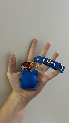 Llavero Importado Goma 3d Pokemon Charmander Squirtle Pichu Marill