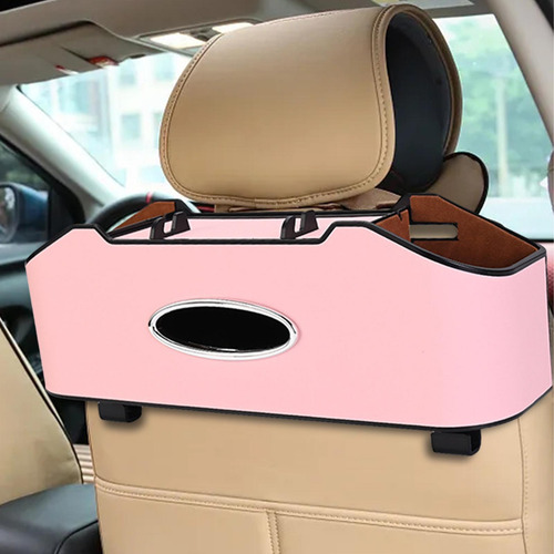 Organizador Para Asiento Trasero De Coche, Rosa