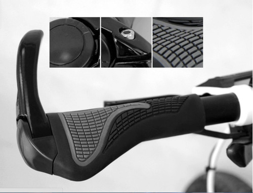 Puños Con Cachos Ajustables Ergonómico Bicicleta, Cuernos