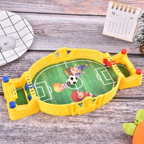 Mini Jogo Futebol De Mesa Portátil Brinquedo Infantil Arena