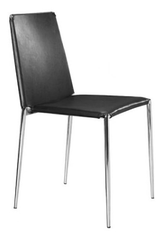 Silla Modelo Alex - Negro Këssa Muebles