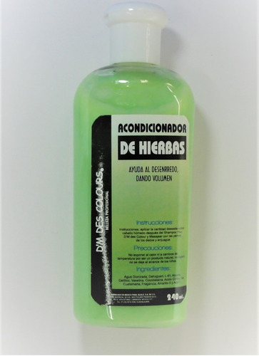 Acondicionador De Hierbas Balsámico D'm Des Colours 240ml