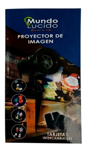 5 Pz Proyector Navideño 4 Discos Intercambiables Mlp