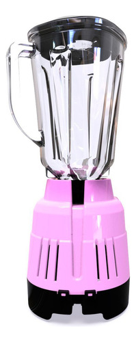 Licuadora 750w Vidrio 2l Botonera 10vel Bosstech B1 Rosa