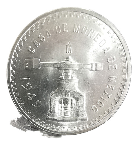 Moneda Onza Troy Plata 1949 En Su Capsula