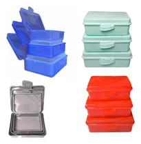 Comprar Pack 36 Viandas (12 De 3 Medidas) X Mayor Taper Lunchera Color