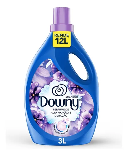 Amaciante Downy Concentrado Lirios Do Campo 3L Rende 12L