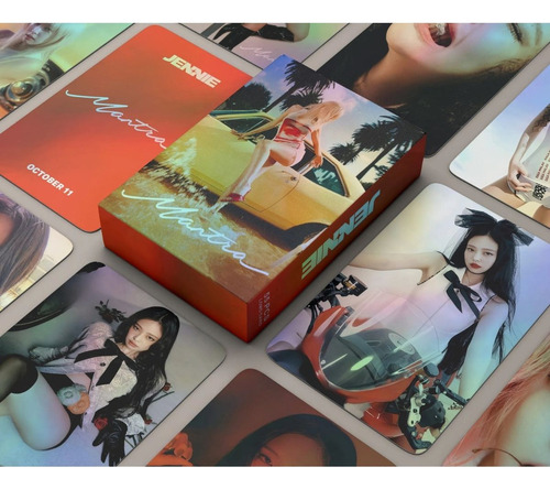 55 Photocards Jennie De Blackpink - Edición Mantra
