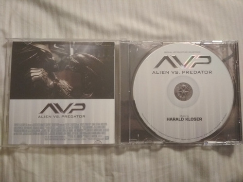 Cd Harald Kloser Alien Vs Predator Banda De Sonido Película (Usado)