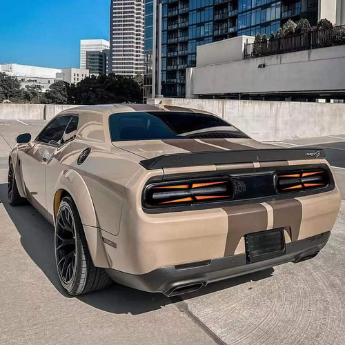 Calcomanía Para Dodge Challenger 2015-2022, Diseño De Pista