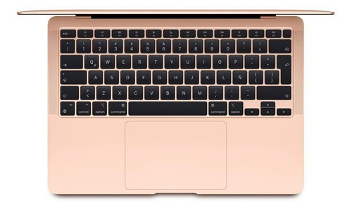 Imagen 2 de 4 de Apple Macbook Air (13 pulgadas, 2020, Chip M1, 256 GB de SSD, 8 GB de RAM) - Oro