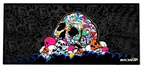 Almohadilla Para Raton De Craneos Multicolor Mouse Pad 90cm