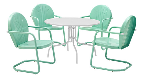 Crosley Furniture Kod10010aq Griffith - Juego De Comedor De 