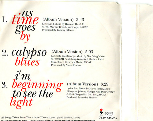 Cd As Time Goes By (natalie Cole) Estándar