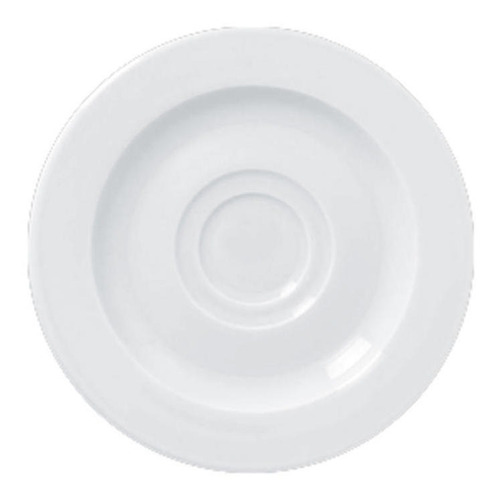 Set De 24 Platillo Porcelana Blanco 15cm Acces Rak