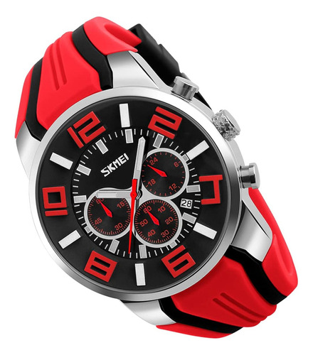 Reloj De Pulsera Para Hombre, De Silicona, Impermeable