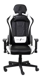Silla Gamer 1st Player Fk2 Black Y Red - Black And White